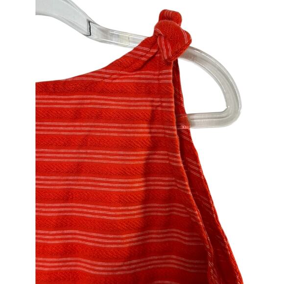 Hanna Andersson Red & White Stripe Knot Tank Dress GIrl's Size 12 - Picture 6 of 8